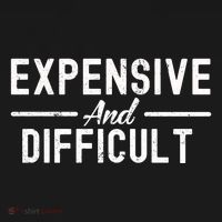 Expensive And Difficult Funny Mom Life Sweatshirt Cinch Pack Bag thumb 2