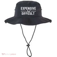 Expensive And Difficult Funny Mom Life Bucket Hat thumb 0