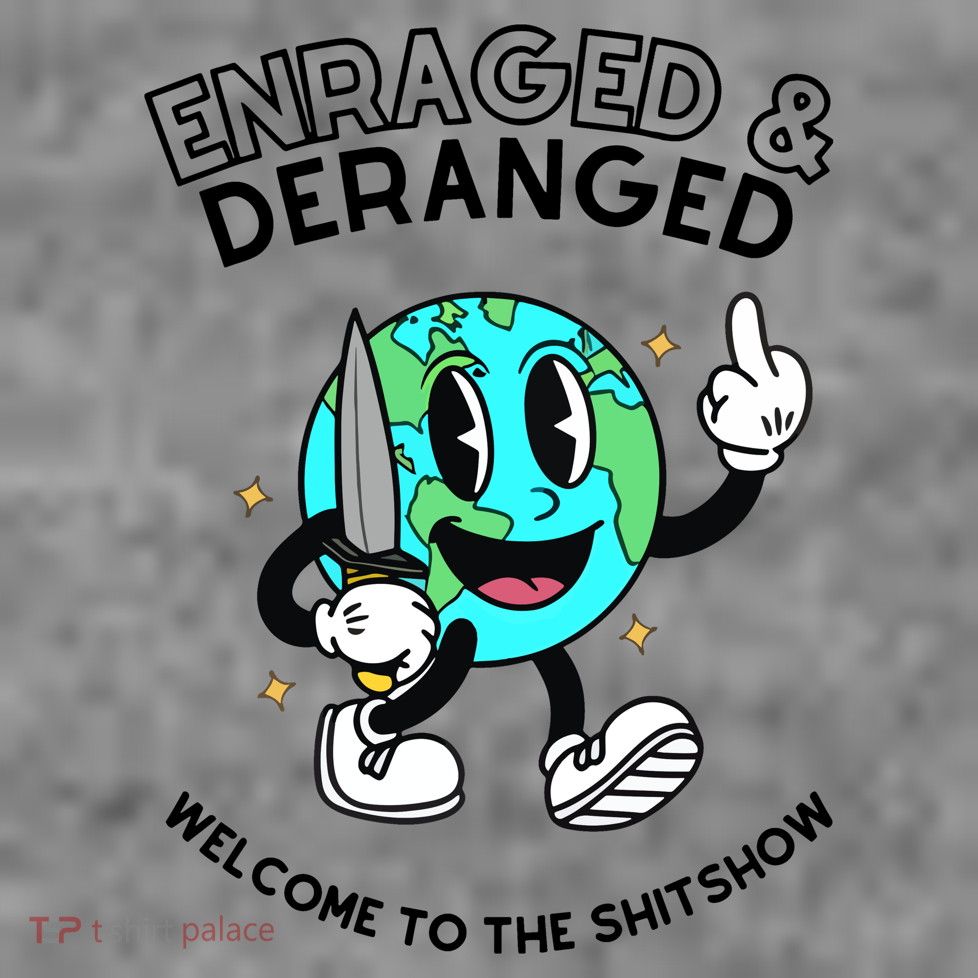 Enraged And Deranged Welcome To The Shit Show Toddler Hoodie