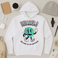 Enraged And Deranged Welcome To The Shit Show Hoodie thumb 3