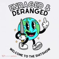 Enraged And Deranged Welcome To The Shit Show Women's Tank Top thumb 5