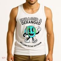 Enraged And Deranged Welcome To The Shit Show Tank Top thumb 3