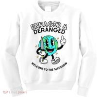 Enraged And Deranged Welcome To The Shit Show Kids Sweatshirt thumb 0