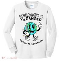 Enraged And Deranged Welcome To The Shit Show Kids Long Sleeve Shirt thumb 0