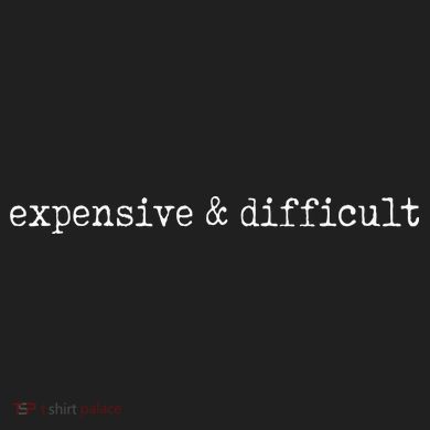 Expensive And Difficult Funny Bougie Bougee Ladies Heavyweight Boxy Pullover Hoodie