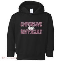 Expensive And Difficult Funny Mom Life For Bougie Women Toddler Hoodie thumb 0