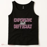 Expensive And Difficult Funny Mom Life For Bougie Women Tank Top thumb 2