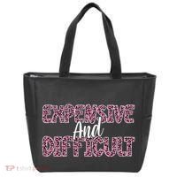 Expensive And Difficult Funny Mom Life For Bougie Women Tote Bag thumb 0