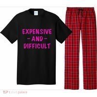 Expensive And Difficult Funny Saying Women Mother's Day Pajama Set thumb 0