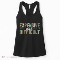 Expensive And Difficult, Wife Sarcastic Funny Mom Women's Tank Top thumb 0