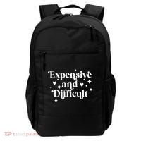 Expensive And Difficult Funny Sarcasm Humor Backpack thumb 0