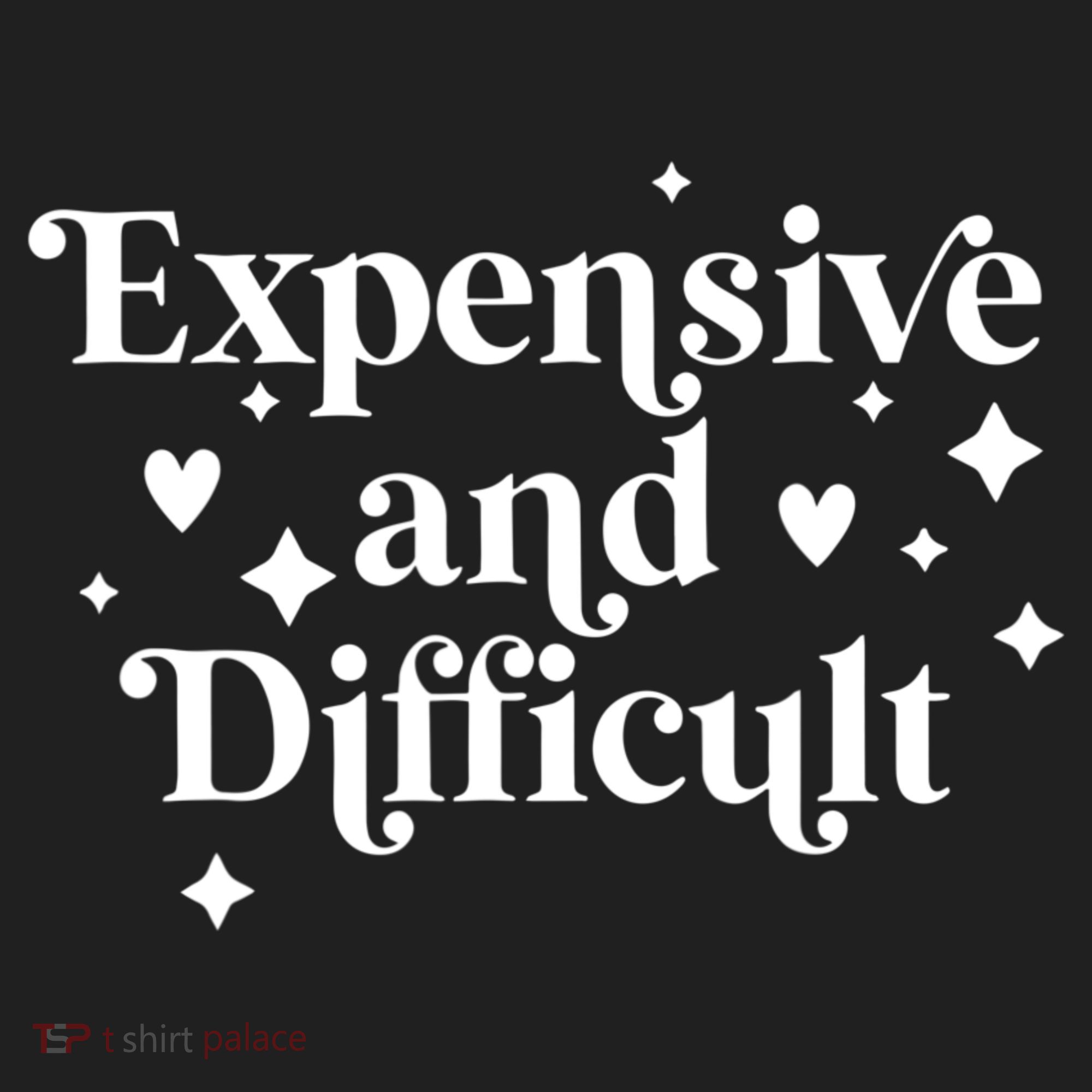 Expensive And Difficult Funny Sarcasm Humor Golf Towel