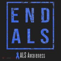 End Als Distressed Als Awareness Beanie thumb 2
