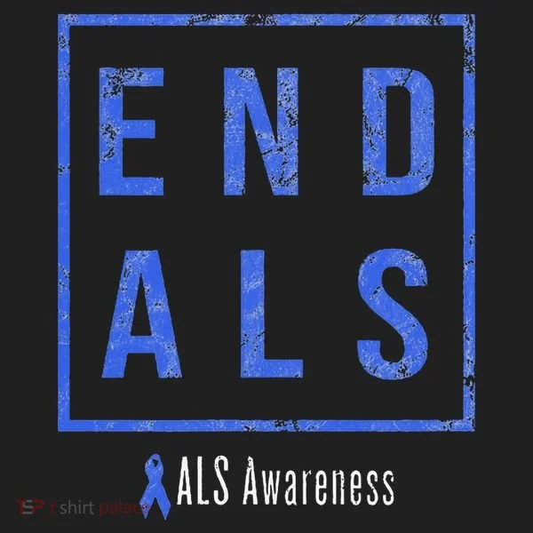 End Als Distressed Als Awareness Tumbler