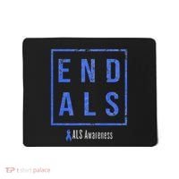 End Als Distressed Als Awareness Mousepad thumb 0