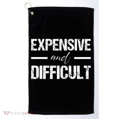 Expensive And Difficult Golf Towel