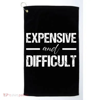 Expensive And Difficult Golf Towel