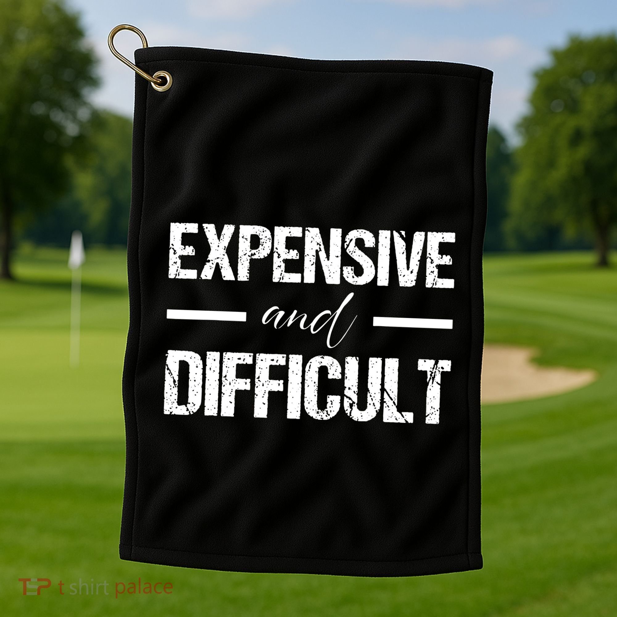 Expensive And Difficult Golf Towel