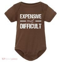 Expensive And Difficult Baby Bodysuit thumb 0