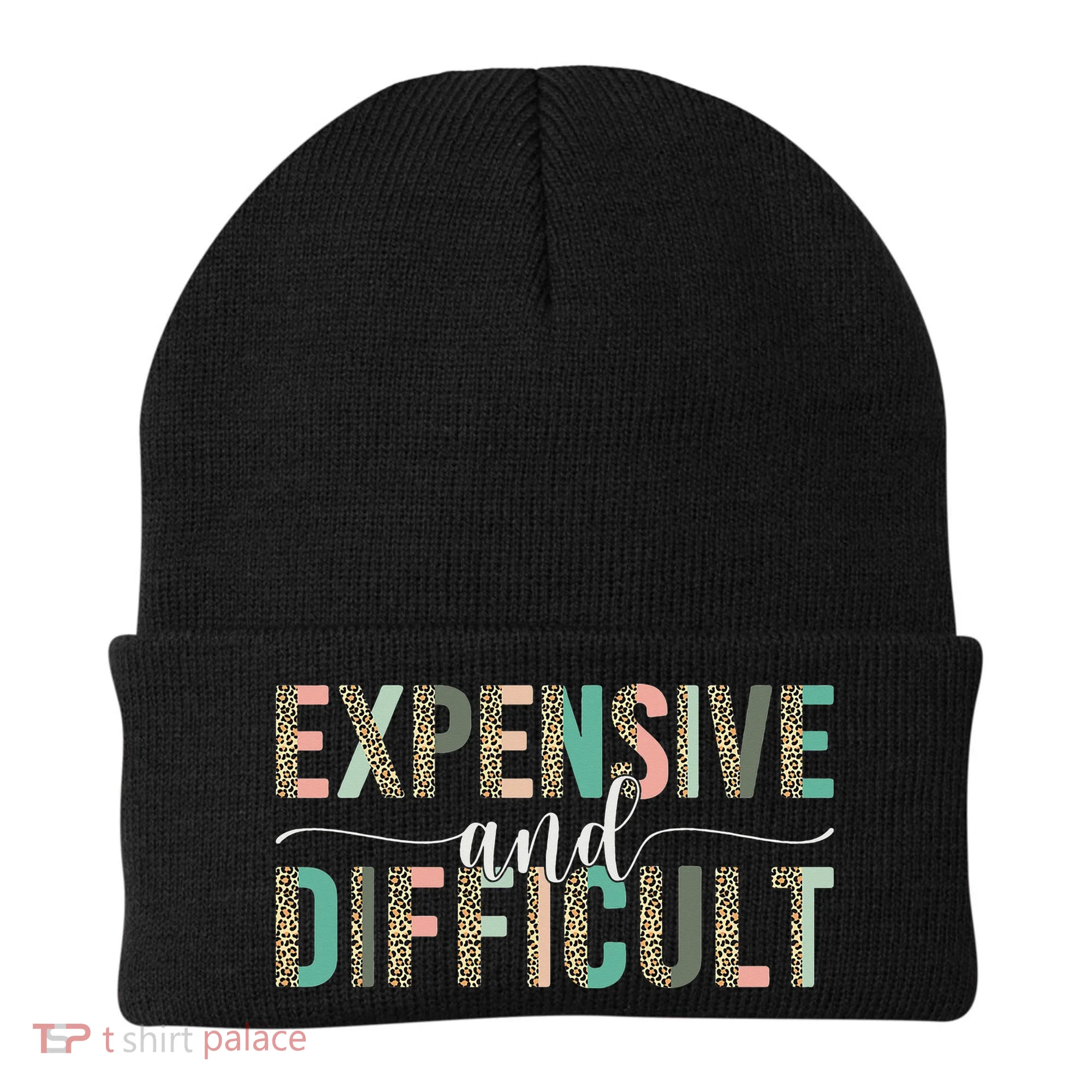 Expensive And Difficult Wife Sarcastic Funny Mom Beanie