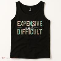 Expensive And Difficult Wife Sarcastic Funny Mom Tank Top thumb 2
