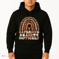 Expensive And Difficult Funny Mom Life For Bougie Hoodie thumb 2