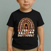 Expensive And Difficult Funny Mom Life For Bougie Toddler T-Shirt thumb 2