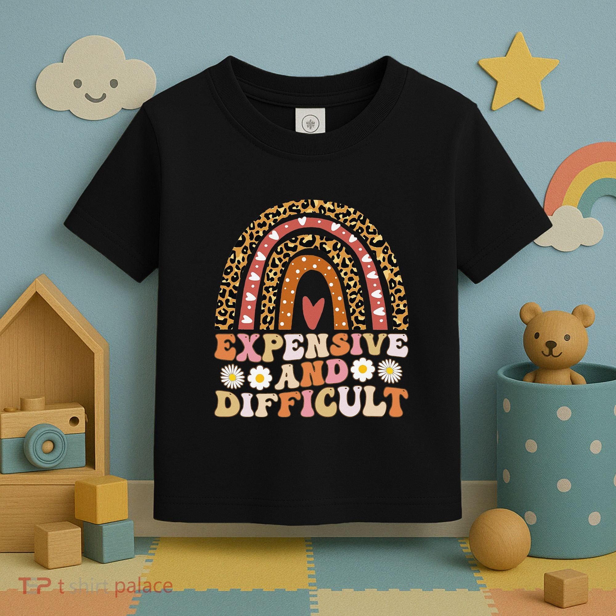 Expensive And Difficult Funny Mom Life For Bougie Toddler T-Shirt