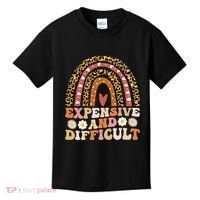 Expensive And Difficult Funny Mom Life For Bougie Kids T-Shirt thumb 0