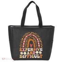 Expensive And Difficult Funny Mom Life For Bougie Tote Bag thumb 0