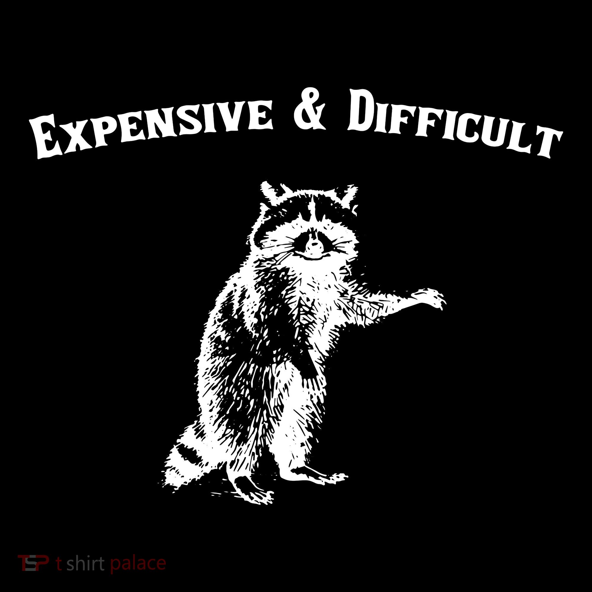 Expensive And Difficult Retro Funny Raccoon Backpack