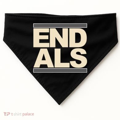 End Als USA-Made Doggie Bandana