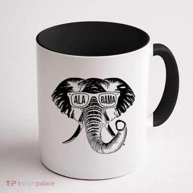 Elephant Alabama Coffee Mug back