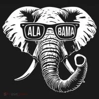 Elephant Alabama Women's Hoodie thumb 2
