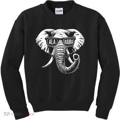 Elephant Alabama Kids Sweatshirt