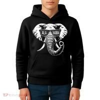 Elephant Alabama Kids Hoodie thumb 4