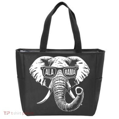 Elephant Alabama Tote Bag