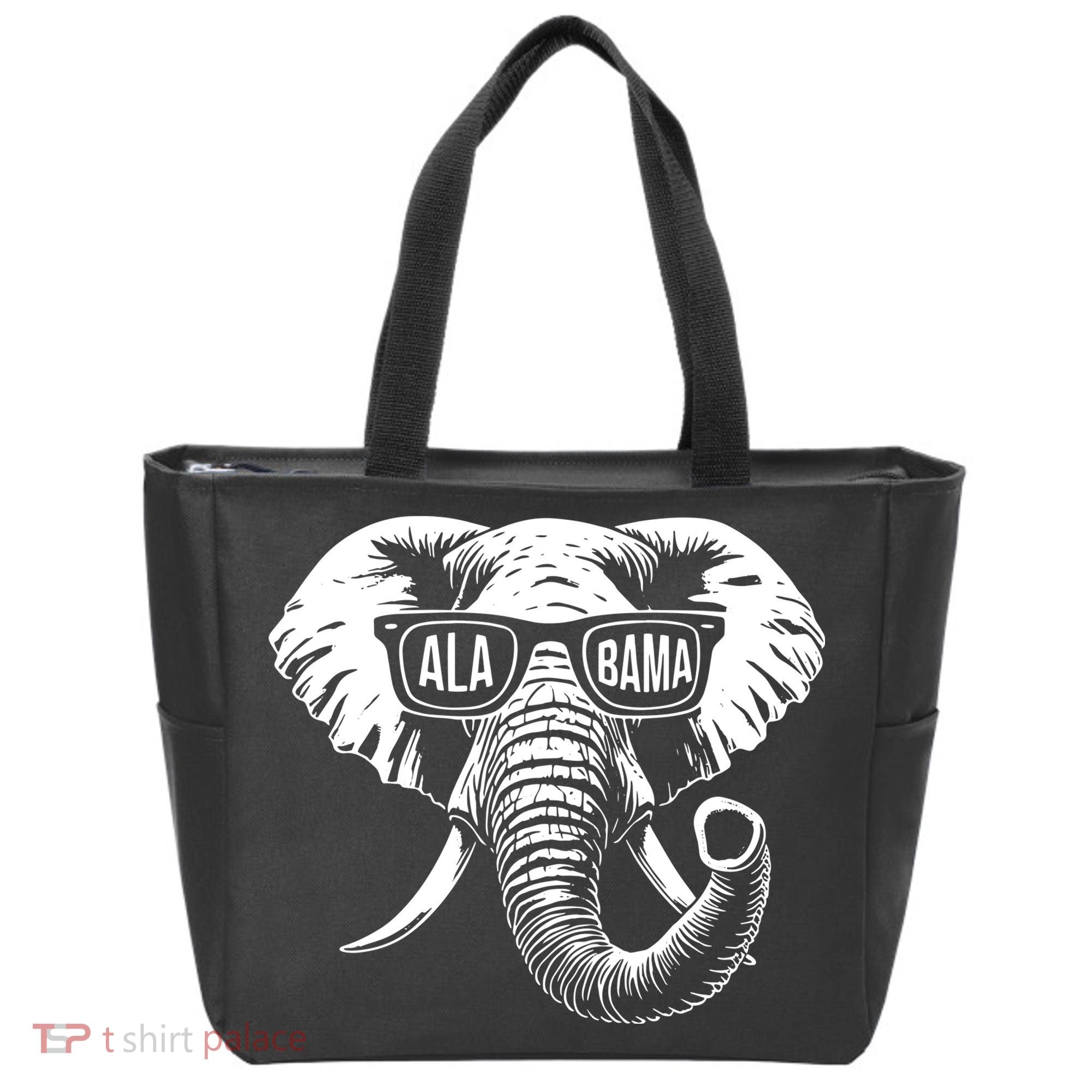 Elephant Alabama Tote Bag