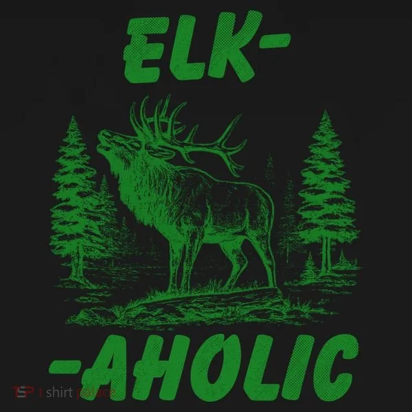 Elk Aholic Toddler Hoodie
