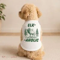 Elk Aholic Doggie Tank thumb 2