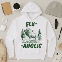 Elk Aholic Hoodie thumb 3
