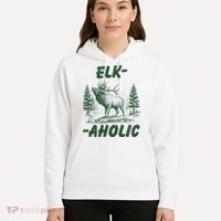 Elk Aholic Hoodie thumb 5