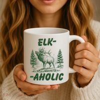 Elk Aholic Coffee Mug thumb 3