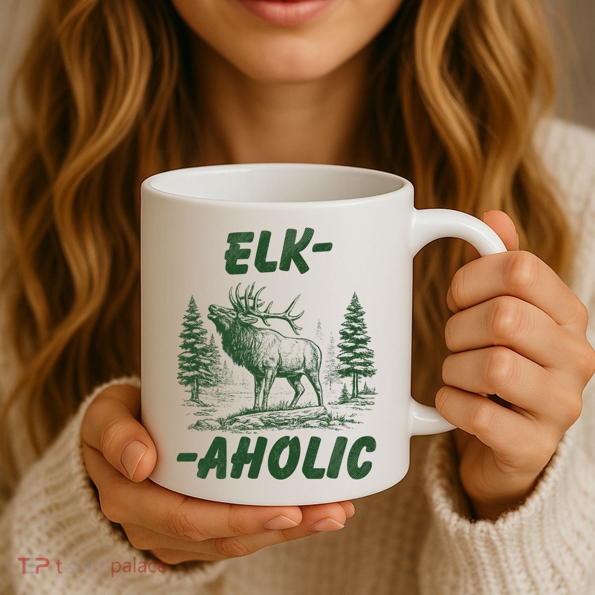 Elk Aholic Coffee Mug