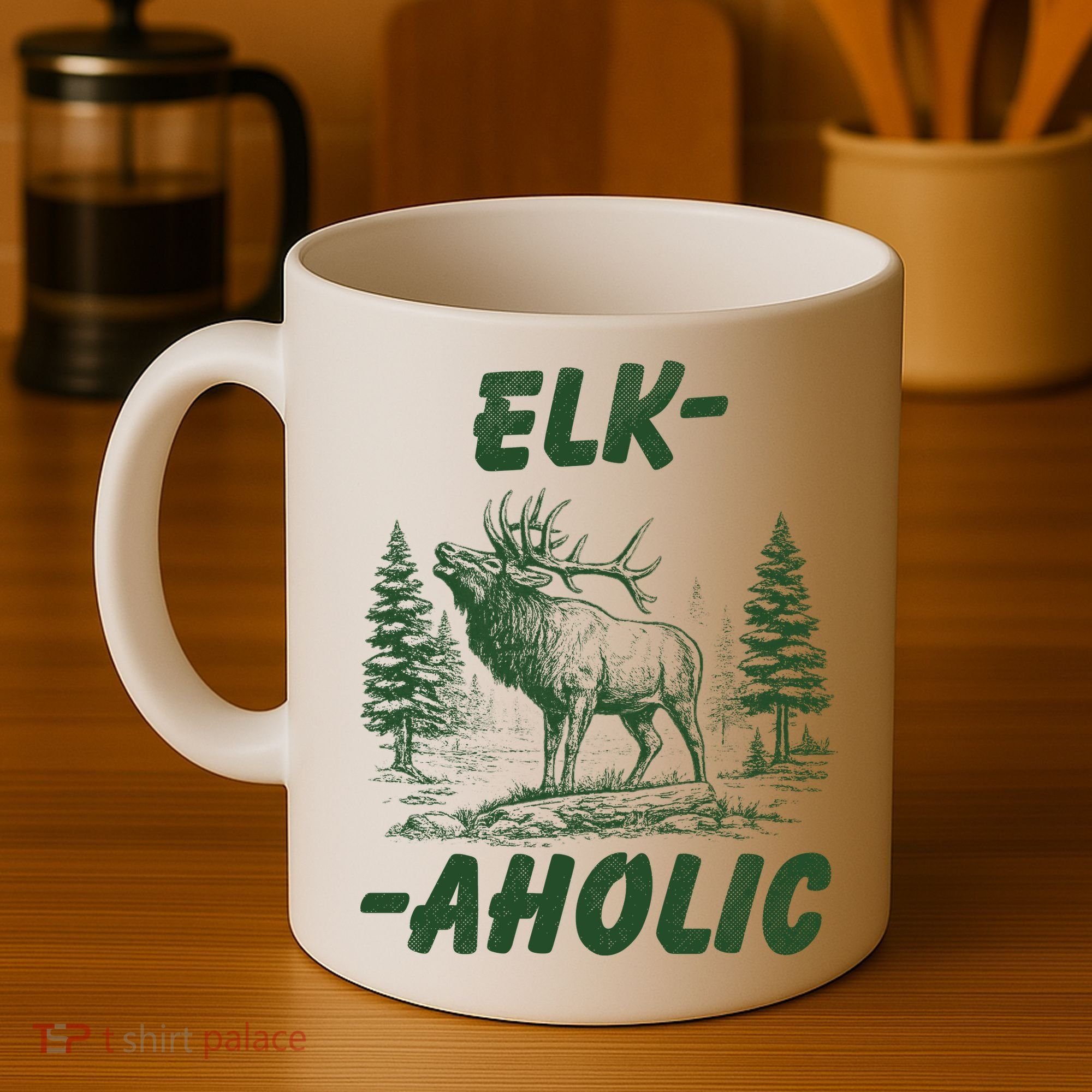 Elk Aholic Coffee Mug