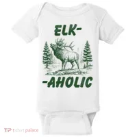 Elk Aholic Baby Bodysuit thumb 0