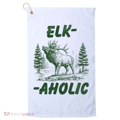 Elk Aholic Golf Towel