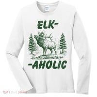Elk Aholic Women's Long Sleeve Shirt thumb 0