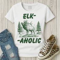 Elk Aholic Women's T-Shirt thumb 3