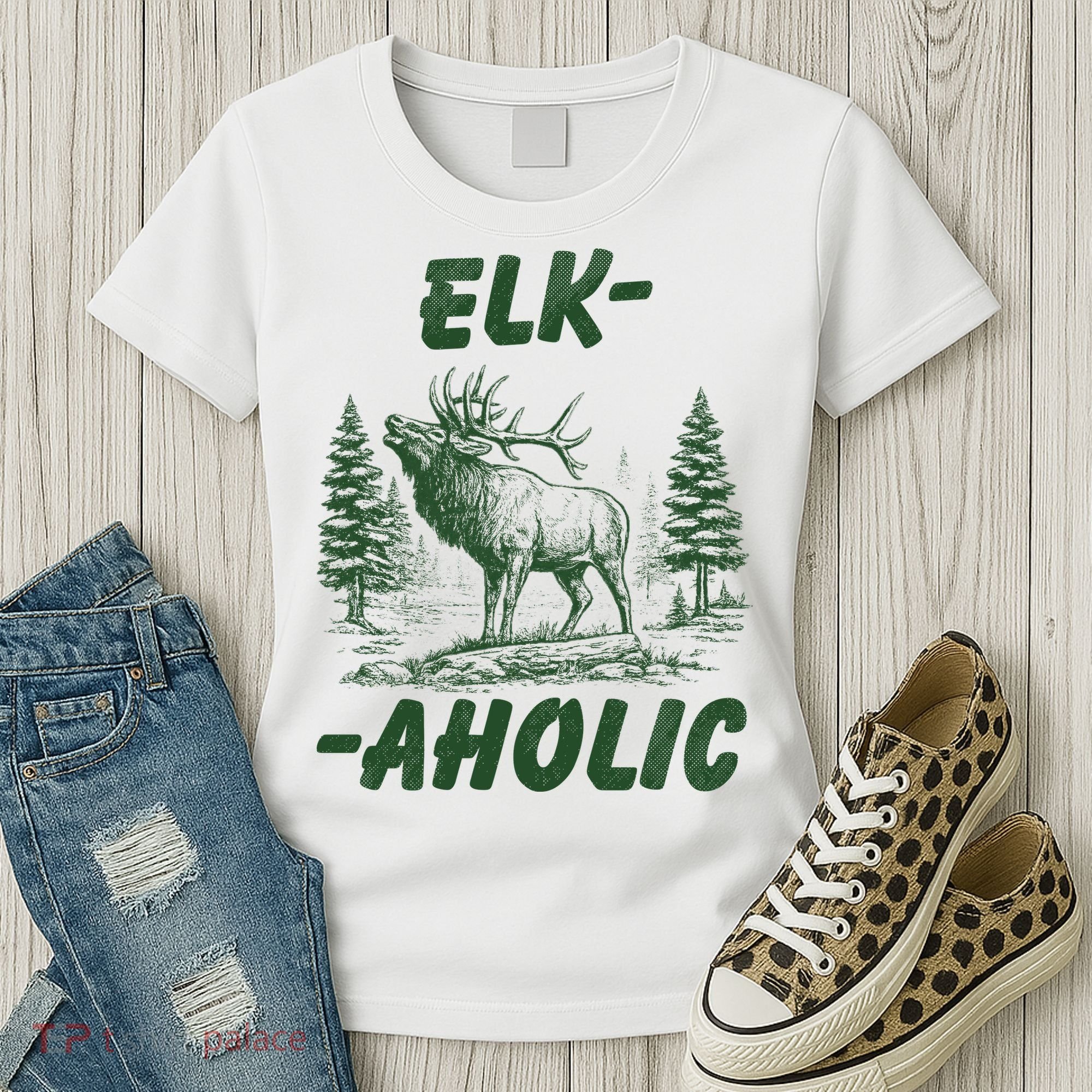 Elk Aholic Women's T-Shirt